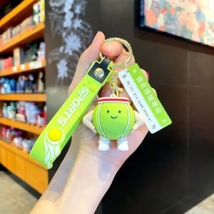 <b>Custom</b> PVC Keychain Wholesale - Sport Ball Design Car <b>Keys</b> Pendant for Men Women, Cute Cartoon Bag Charm Accessories - Product Image 3