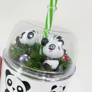 Bouteille isotherme de 22 oz vierge pour sublimation, à double paroi, avec couvercle dôme, pour mini figurines en résine - Product Image 3