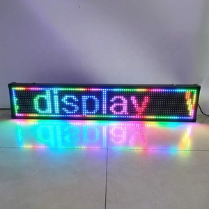 Full Color Programmable <b>Led</b> Advertising <b>Sign</b> Display Indoor <b>Led</b> Scrolling Message Board - Product Image 3