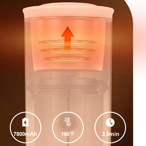 <span class=keywords><strong>Machine</strong></span> à Espresso <span class=keywords><strong>Portable</strong></span> MEIMOKA Rechargeable 20 Bars, Préparation Rapide en 20s, Cafetière Nomade pour Hôtel, Voiture, Camping, Voyage et Bureau - Product Image 2