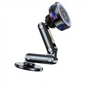 <span class=keywords><strong>Support</strong></span> magnétique pour téléphone de <span class=keywords><strong>voiture</strong></span> avec ventilateur de refroidissement semi-conducteur, <span class=keywords><strong>support</strong></span> de téléphone de tableau de bord en métal réglable à 360°, <span class=keywords><strong>support</strong></span> de <span class=keywords><strong>voiture</strong></span> anti-chaleur - Product Image 4
