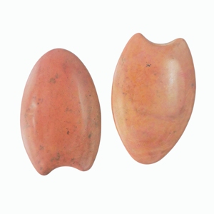 Exclusive Design Red Bian Stone Gua Sha Tool – Natural <b>Jade</b>-Like Finish, Relaxation & Skin Lifting Scraper Board - Product Image 4