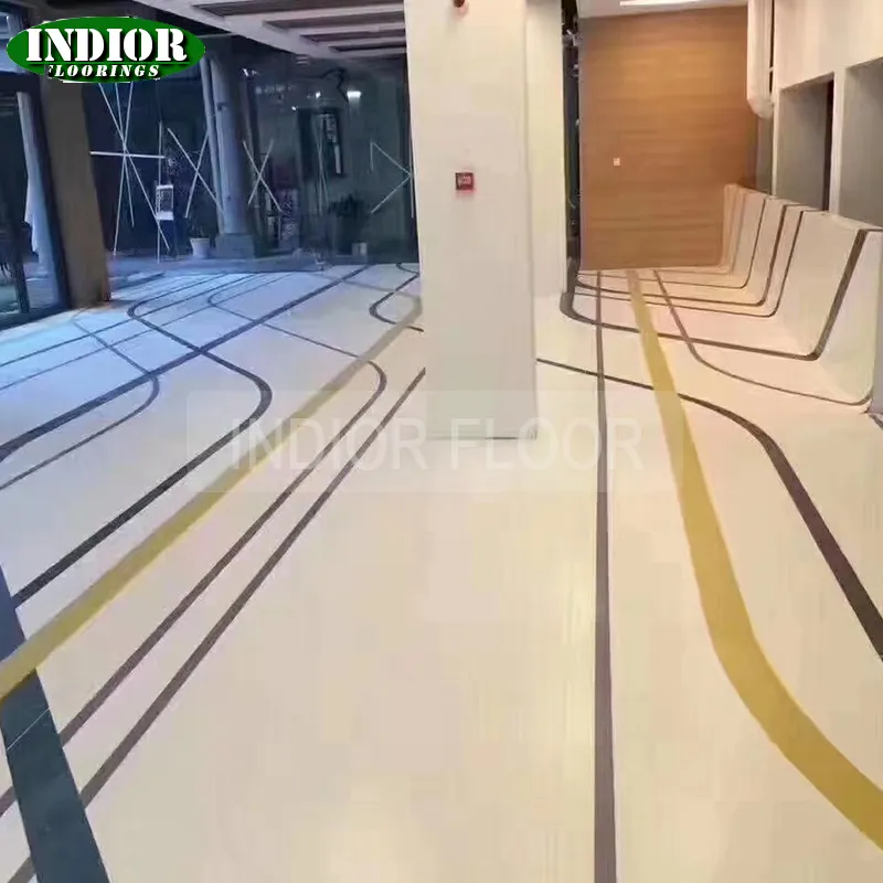 Copertura del pavimento mostra foglio in Pvc Singapore evento Dance Stage vinile Indoor cemento/Base a terra in ceramica, indoor più di 5 anni