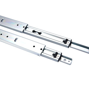 YABELY Venta caliente Color galvanizado Heavy Duty Rieles Para <span class=keywords><strong>Cajones</strong></span> 53mm diapositivas telescópicas para cajón - Product Image 4