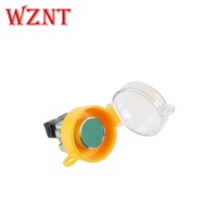 NT-B04C Verrouillage de sécurité à bouton-poussoir à clé antivol étanche Protection de sécurité pour interrupteurs de 22/25/30 mm de diamètre CE
