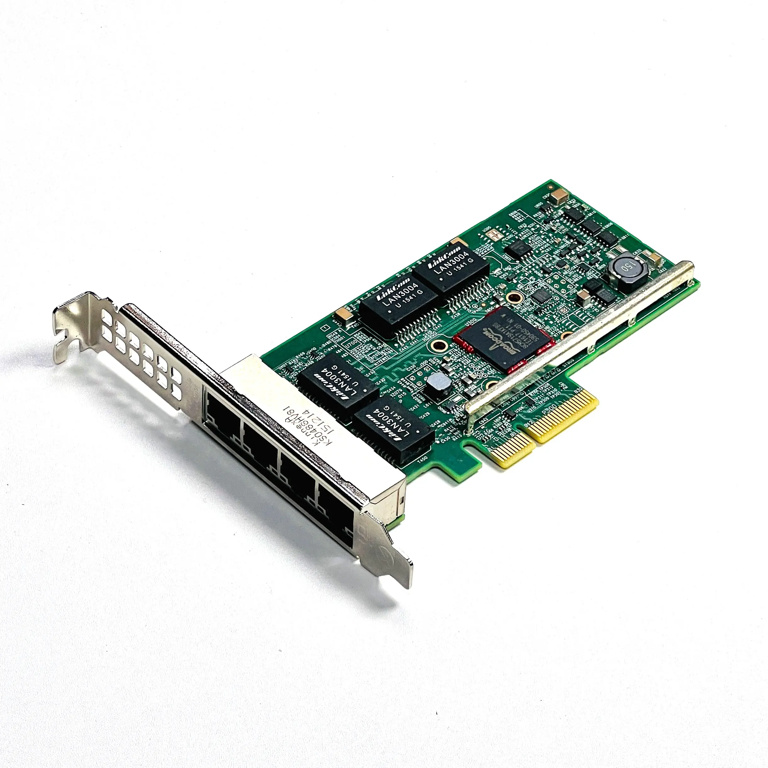 D ell NetXtreme Gigabit Network card Quad-Port RJ45 PCI Express PCI-E x4 Lan Adapter BCM5719 540-11077 HY7RM