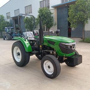 Tractor agrícola de 50HP 4x4 rentable, equipado con neumáticos agrícolas/cubiertas para césped, apto para granjas y pastos. - Product Image 2