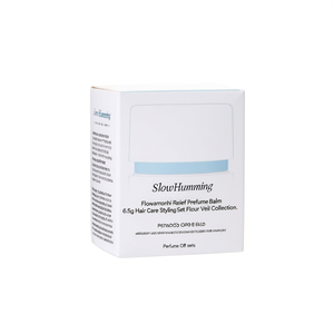 Baume parfumé apaisant Slow Humming Flowernouri 6,5g, ensemble de soins capillaires et de coiffage, collection Fleur Veil - Product Image 2