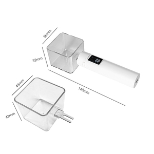 <span class=keywords><strong>Cuchara</strong></span> Medidora <span class=keywords><strong>Digital</strong></span> con Pantalla LED Grande de Doble Unidad, Peso Máximo de 0.5g, 300g, Batería de Iones de Litio, Puerto Tipo C - Product Image 3
