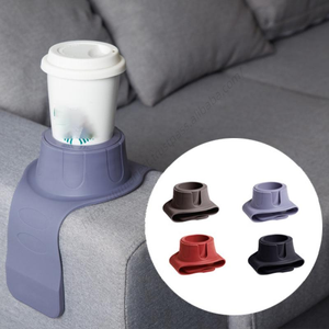 Support de tasse pour canapé Syh437 en gros, plateau d'organisation pour accoudoir, antidérapant, stable, lavable, pour tasses à café et boissons - Product Image 1