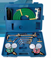 Kit de chalumeau de soudage portable Uweld, oxygène acétylène avec régulateur de gaz, kit de chalumeau de soudage et de découpe au gaz à vendre