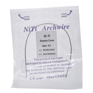 Fili Dentali a Curva Inversa, Filo Ortodontico Dentale, Archi Ortodontici in NiTi a Curva Inversa - Product Image 1