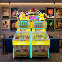 Machine à Boissons Réfrigérées Nailong, Distributeur de Prix Double Joueur, Équipement de Jeu d'Arcade à Monnayeur avec Lumières Clignotantes, Métal et Acrylique