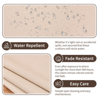 Tapis de balcon amovible et lavable en mousse pour fenêtre en baie, anti-acariens, antidérapant, pour usage extérieur, design de luxe léger