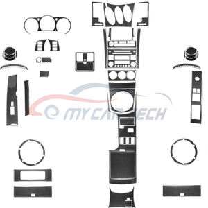 Para Nissan 350Z 2003-2009, Juego Completo de Decoración Interior de Fibra de Carbono Regular/Forged, Cubierta de Marco, Adhesivo para el Tablero, Kit de Carrocería, LHD/RHD - Product Image 3