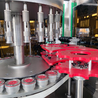 Machine d'étiquetage d'autocollants OPP entièrement automatique pour bouteilles en PET