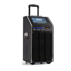 Nhiều định dạng 10 <span class=keywords><strong>DVD</strong></span> <span class=keywords><strong>Player</strong></span> chuyên nghiệp loa 10inch <span class=keywords><strong>woofer</strong></span> Xe đẩy Disco Box PA Hệ thống loa với 9 ''tft hiển thị - Product Image 1