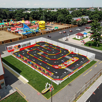 Prix usine Kids Go Kart Race Track Accessoire Lieu pour Go Kart Racing Track