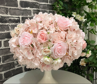 Meistverkaufter Realistischer Weicher Moderner Lotus Rosa-Lila Künstlicher Blumenläufer Faux-Blumen Hochzeitsgang Tischdekoration Valentinstag