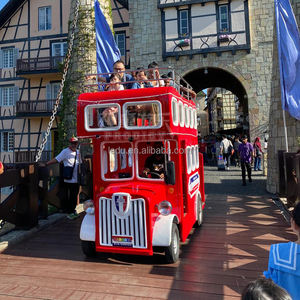 <span class=keywords><strong>Prodigy</strong></span> Amusement Rides Vente directe Kids Bus électrique à deux étages pour le centre commercial - Product Image 4