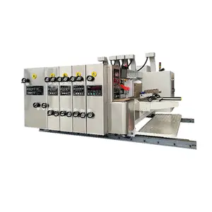 Máquinas para fabricação de caixas de papelão ondulado, impressora slotter, máquina para fazer caixas de corte