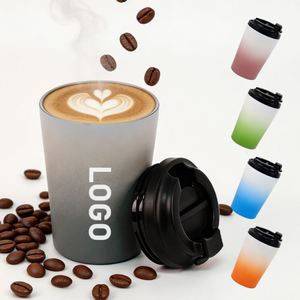 <b>Small</b> Stainless Steel Vacuum Coffee <b>Mug</b> Double Wall Heat Insulation <b>Travel</b> Custom Logo Company Event Presents - Product Image 3