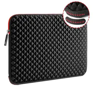 17.3 Inch Diamond Laptop Sleeve Case with Super Corner Protection & Water Repellent Laptop Bag protector design oem