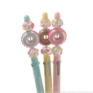 Pulpen Gel Bentuk Donat Lucu dan Menarik untuk Siswa Sekolah, 0.7mm, Multiwarna, Pulpen Bola untuk Perlengkapan Sekolah dan Kantor - Product Image 5