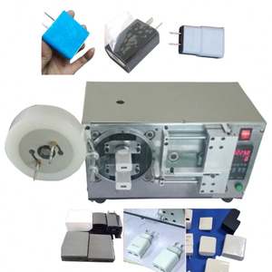 Machine de collage automatique pour transformateurs, bobines de moteurs, chargeurs, câbles de données, machine d'emballage de films protecteurs USB - Product Image 4