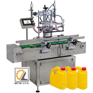 MTW cheap price automatic 5 gallon plastic bottle filling 20l liquid weighing and filling machine barrel