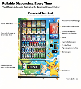 Distributeur automatique de jeux et de cartes-cadeaux MIRACLE avec fonction SDK, capacité de 200-300 pièces, vente en gros - Product Image 2