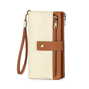 RFID Blocking Anti-theft Women's Wallets Card Holder Multi-functional Trifold Short Money Clips Retro Large Capacity Coin <b>Purses</b> - Product Image 4
