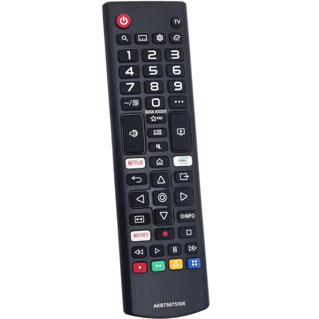 AKB75675306 Replacement Remote Control Use for LG LCD 4K Smart TV 49UN7100PUA 55UN7300PUB 60UN7310PUA Sub AKB75675302
