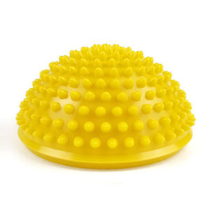 Masaje de acupuntura de PVC ecológico Fitness Yoga Media bola Entrenamiento de integración sensorial con pinchos para relajación muscular - Product Image 3