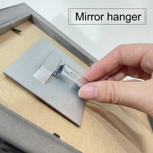 Khung ảnh phần cứng gương Móc áo hình ảnh tấm hình ảnh tường treo móc gương treo móc - Product Image 5