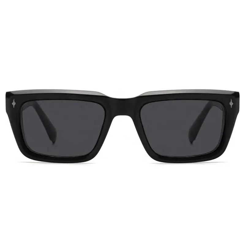 Hot Sale Mazzucchelli Polarized Acetate Sun Glasses Custom Logo Big Black Oversize Sunglasses for Ladies Men UV400