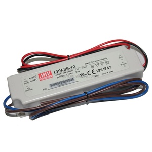 Alimentation LED à tension constante Meanwell LPV-35-12 35W 12V 3A étanche pour usage industriel - Product Image 2
