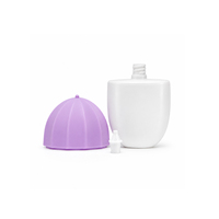 Flacon souple vide de 50 ml en PP/HDPE, mini format de poche, avec couvercle en forme de parapluie, personnalisable avec logo et couleur, pour crème solaire et crème pour enfants