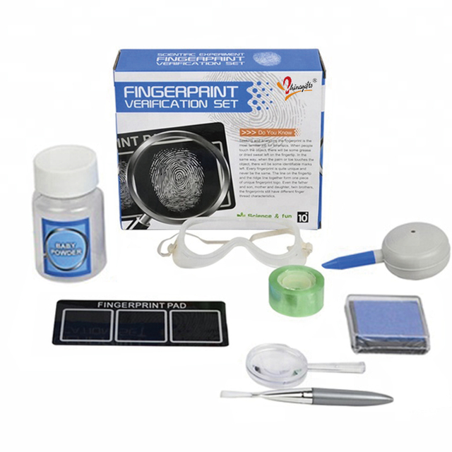 Educational Innovative Science Toy Fingerprint Verification Set for Kids 10-12 Physical Learning Toy Science Experiments Kits