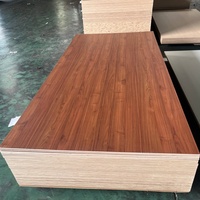 Panneau de contreplaqué mélaminé grain de bois 18 mm 4x8 pieds, première qualité, écologique, imperméable, pour salon et atelier