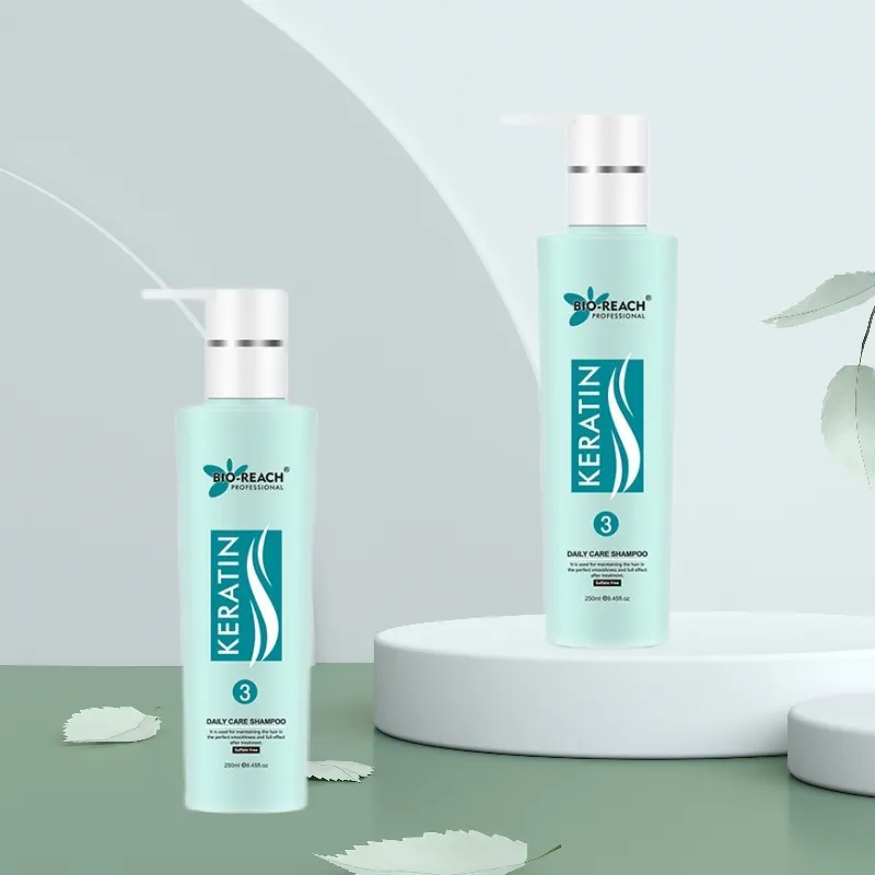 Schnelle Lieferung Brasilia nisches Keratin Haar glättung shampoo Keratin Treatment Care Nou rishing Daily Shampoo 250ml
