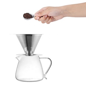 Produttore Personalizzato di Disegno del Commercio All'ingrosso resistente Al Calore Vetro Borosilicato Birra Fredda Caffè - Product Image 4