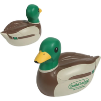 Balles anti-stress personnalisées en usine Canard colvert Balle anti-stress en mousse anti-stress