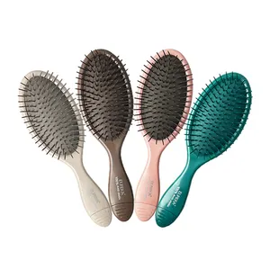 Eco Friendly boar bristle Air Cushion Massage Comb Anti-static Airbag Wet detangling paddle hair brush