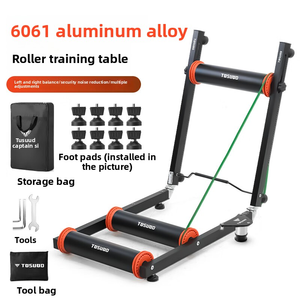 TOSUOD bicicleta <span class=keywords><strong>rodillo</strong></span> entrenador interior bicicleta de montaña soporte de entrenamiento <span class=keywords><strong>en</strong></span> casa bicicleta de carretera aleación soporte de práctica - Product Image 2