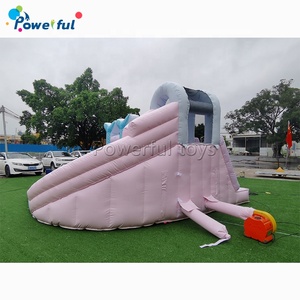 Tobogán de agua inflable de sirena para exteriores, <span class=keywords><strong>bolas</strong></span> de nailon de alta resistencia para Parque de <span class=keywords><strong>piscina</strong></span>, casa de rebote, pared de escalada, nuevo diseño de lujo - Product Image 4