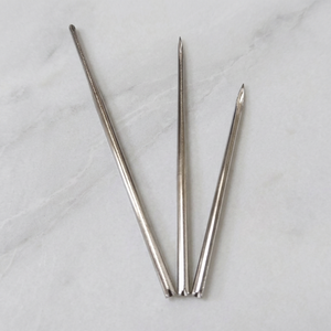Aiguille en acier inoxydable pour machine d'emballage, 80mm 100mm 120mm, pointe acérée, outil métallique pour machine à agrafes élastiques - Product Image 1