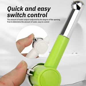Пластиковый ручной мусульманский распылитель для биде - Product Image 4