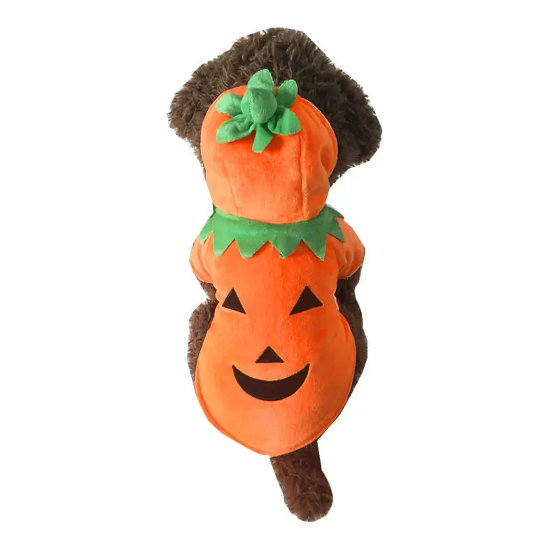 Halloween Hond Kostuums Huisdier Kleding Groothandel Schattige Pompoen Dierenkleding Voor Halloween