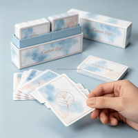Jeu de cartes à jouer de luxe avec logo personnalisé, impression sur mesure, avec boîte double jeu, parfait pour les cadeaux